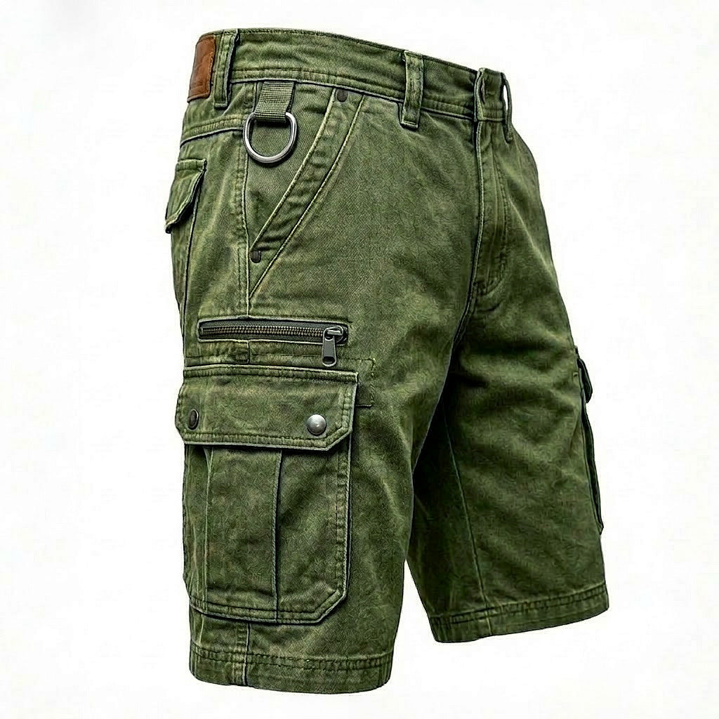 Denim Shorts ? Casual Washed Pants