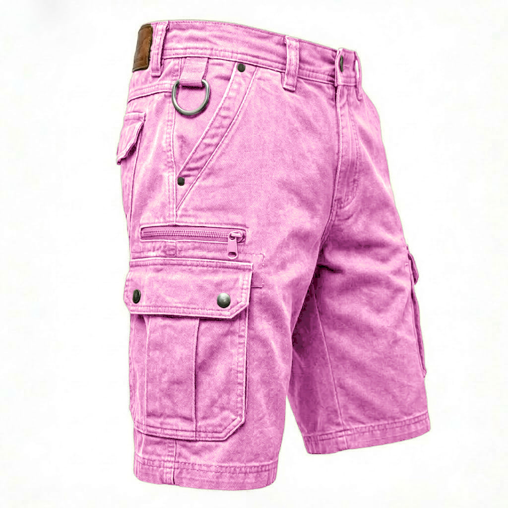 Denim Shorts ? Casual Washed Pants