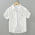 Mens Short Sleeve Casual Shirt