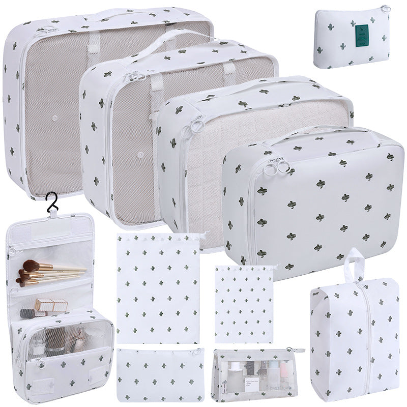 Travel Storage Bag Set for Toiletries Cosmetics and Digital Accessories