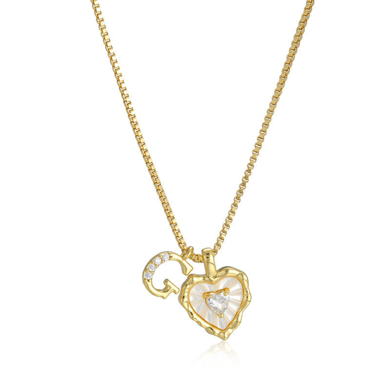 Heart-shaped letter accessories