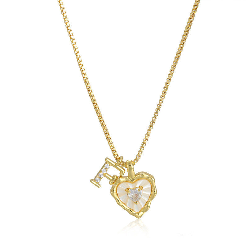 Heart-shaped letter accessories