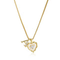Heart-shaped letter accessories