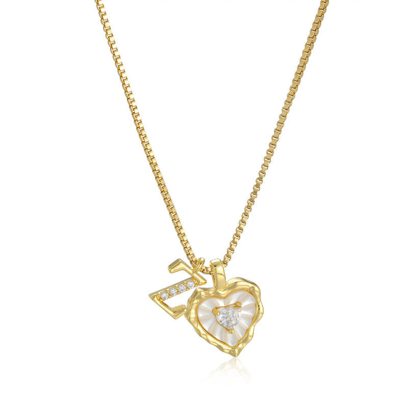 Heart-shaped letter accessories