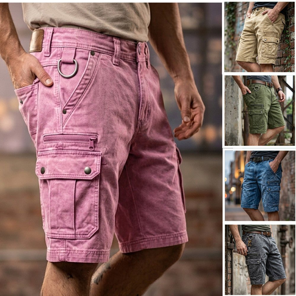 Denim Shorts ? Casual Washed Pants