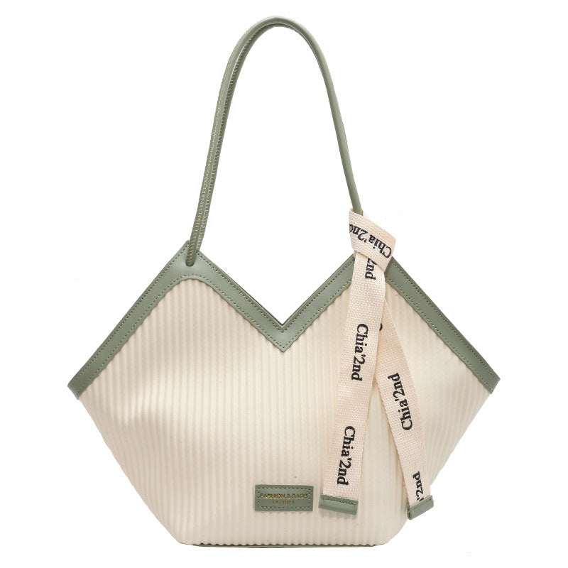 Large Capacity Bags Bags Women Premium Sense Commuter Work Shoulder Crotch Bag Class Tote Handbag