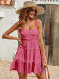 Sexy Beach Vacation Dress | Polka Dot Holiday Dress for Women