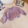Girls Letter Print Hooded Sweatshirt and Overalls Set